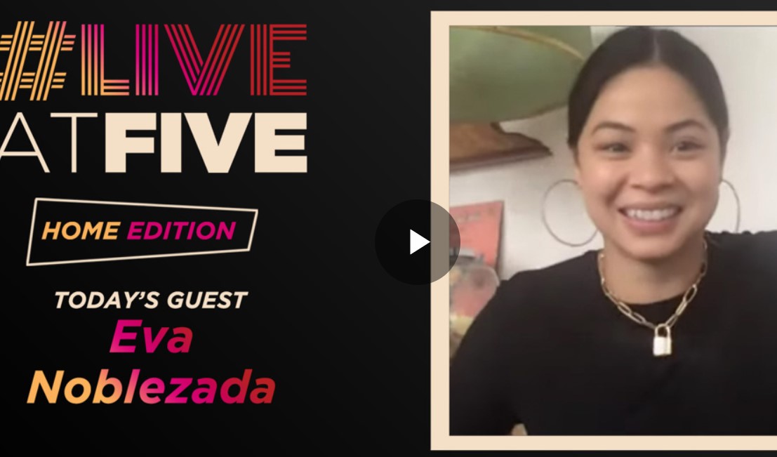Broadway.com #LiveatFive: Home Edition with Eva Noblezada